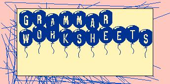 grammar worksheets